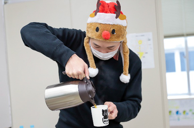 カフェポレポレの様子