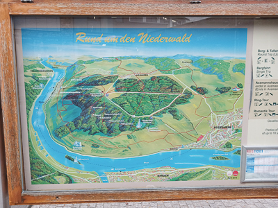 リューディスハイムの地図