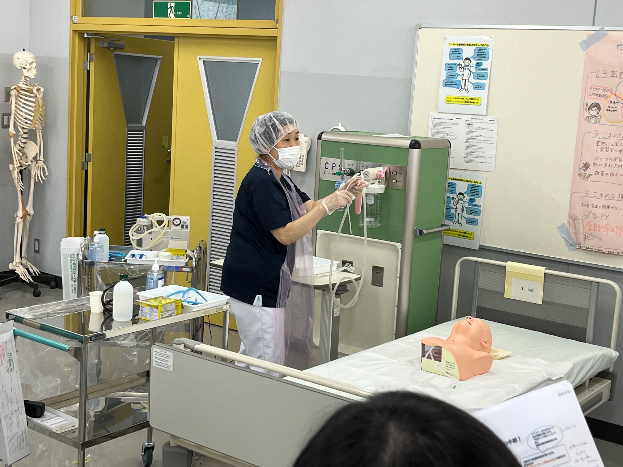 吸引手技デモンストレーション