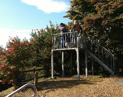 新富山の展望台