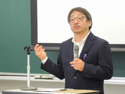 岡学部長　挨拶