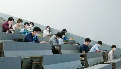 参加した学生の様子