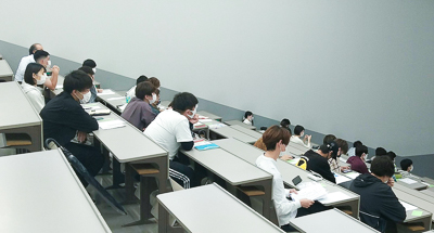 参加した学生の様子