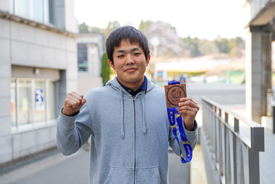 第23回全日本ブラジリアン柔術選手権大会で本学学生が３位入賞しました