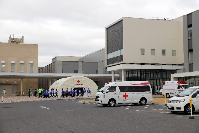 令和元年度 石巻赤十字病院 大規模地震災害実働訓練