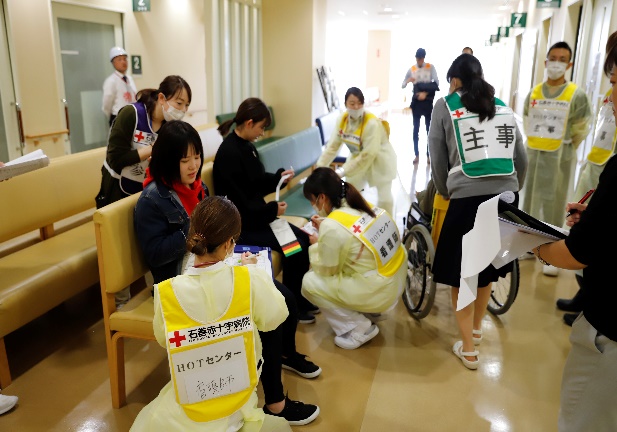 令和元年度 石巻赤十字病院 大規模地震災害実働訓練