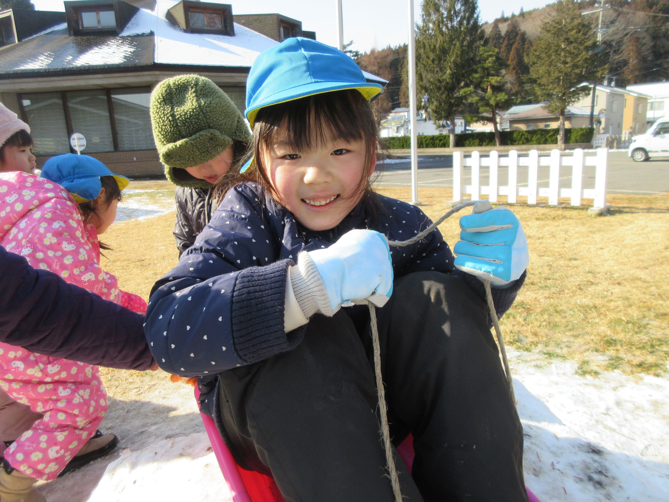 ソリ楽しいな！