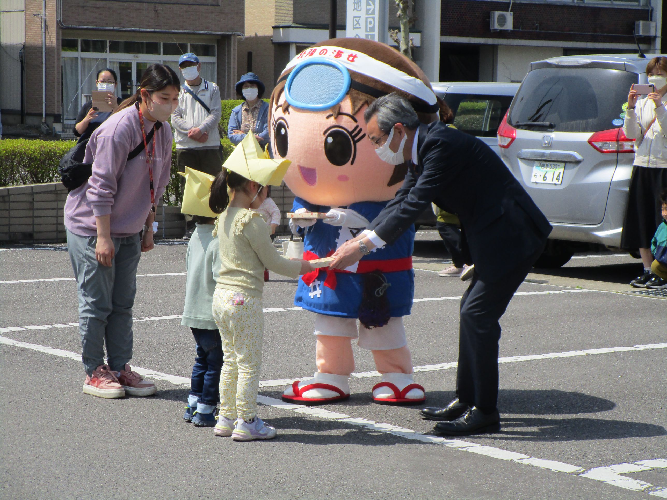 こいのぼり掲揚式