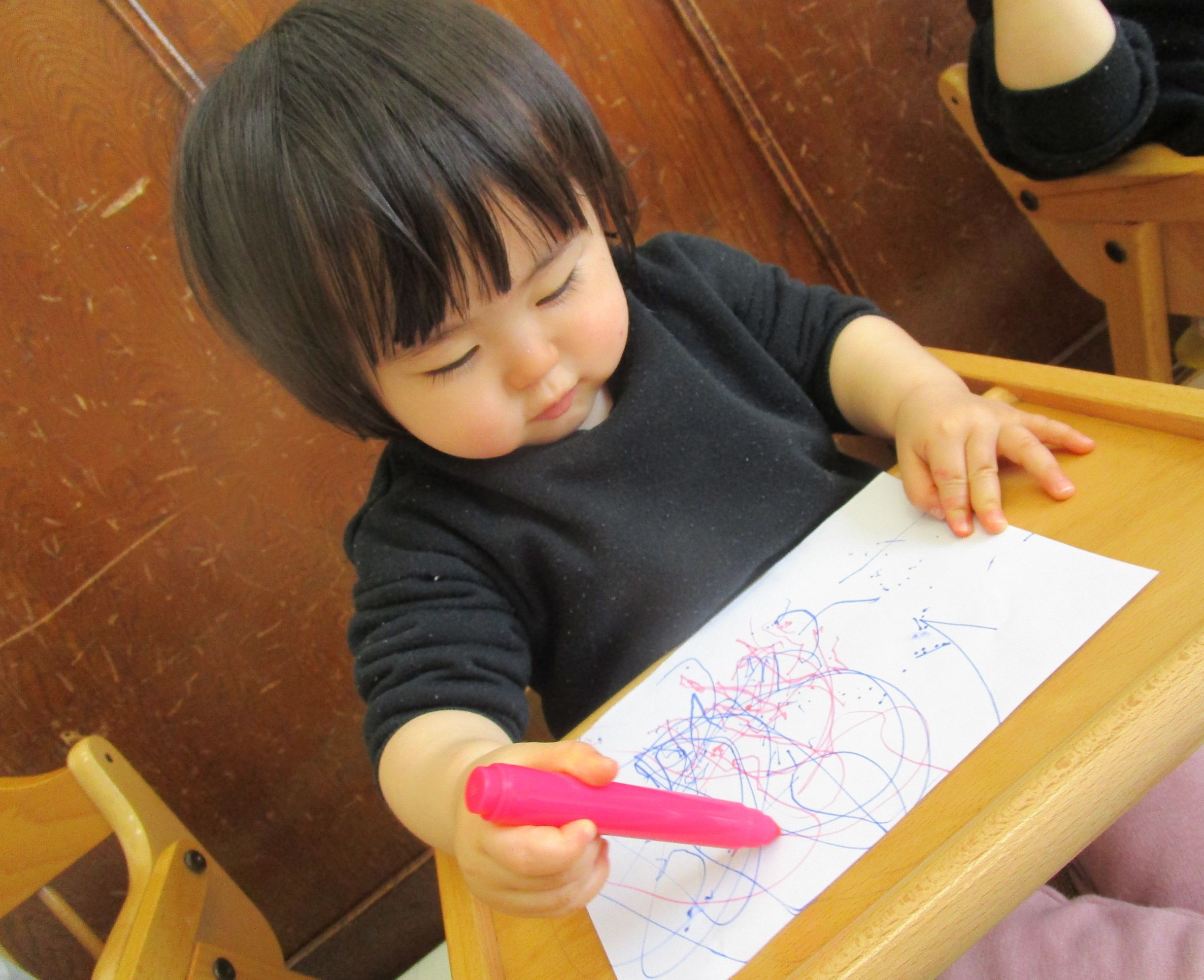 描き描き♪