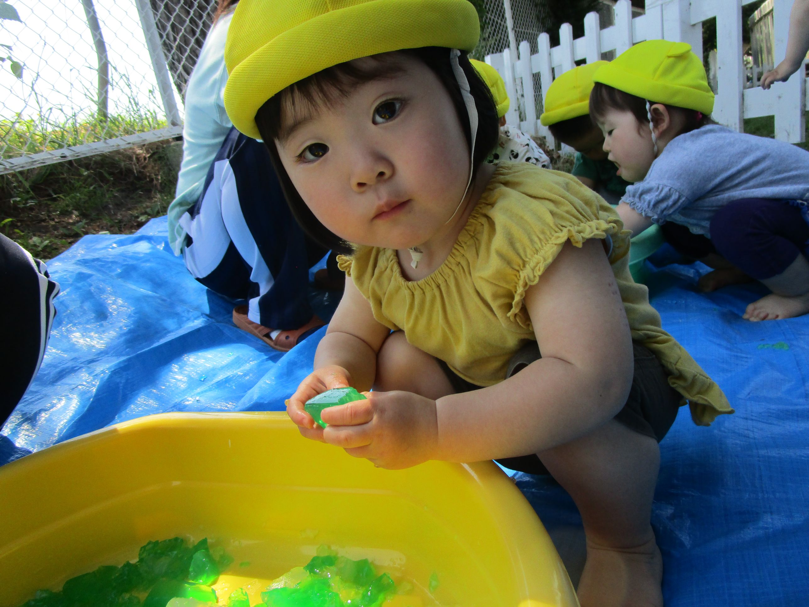 感触遊び