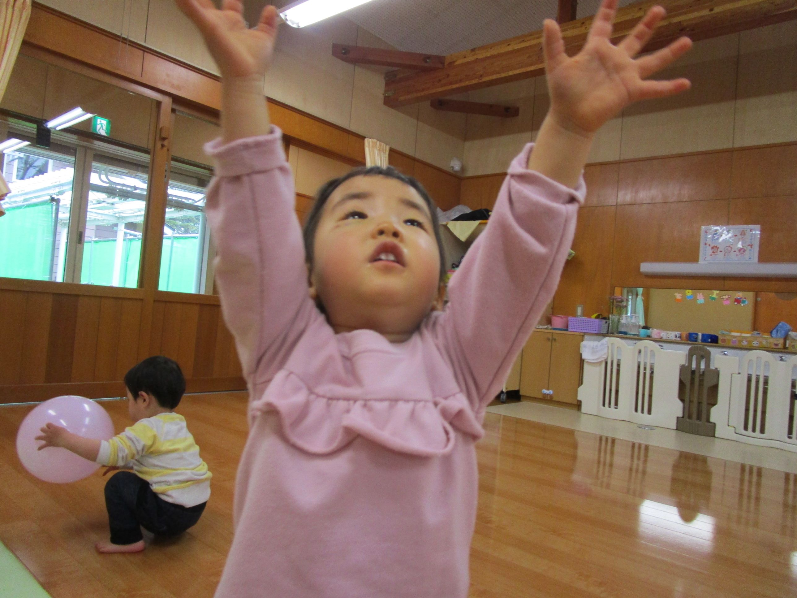 風船遊び