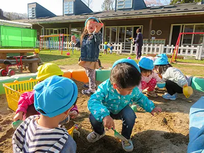 １・２歳児砂場