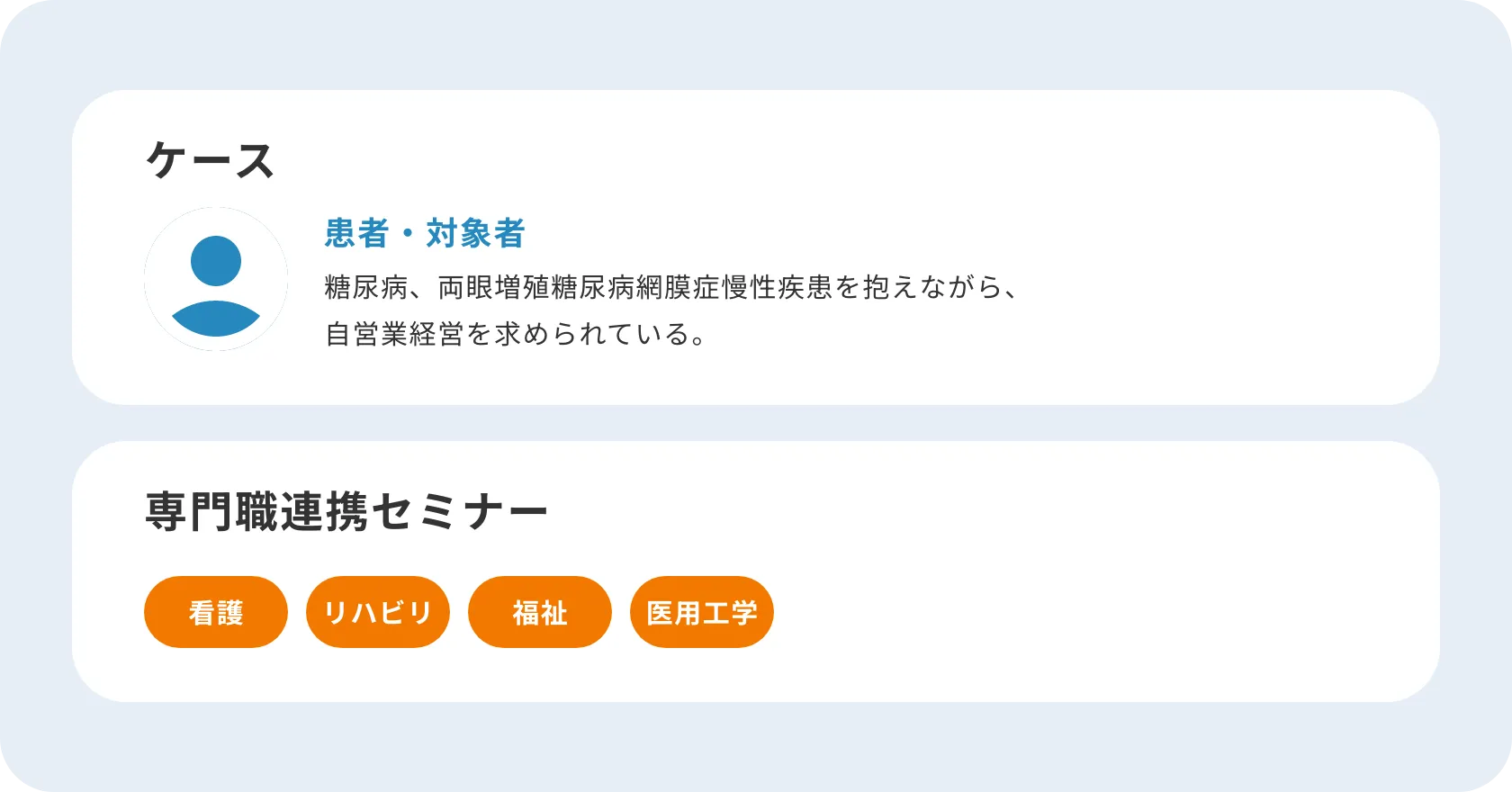 患者さんのためにそれぞれの専門スキルを合わせる「チーム医療」における重要なアプローチ