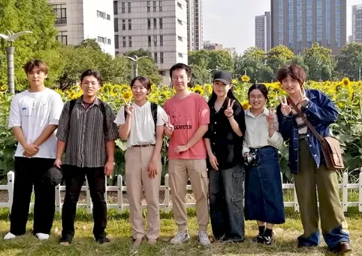 中国の大学生と英語で交流