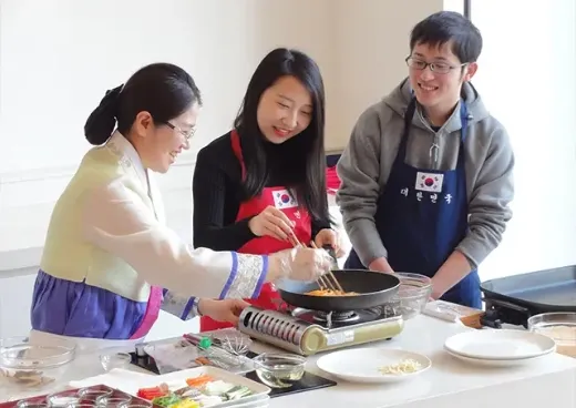 伝統的な韓国食文化の体験